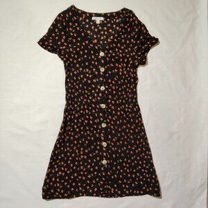 Patrons of Peace Women's XS Floral Mini Dress